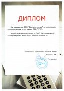 Диплом ОАО "МТС"
